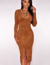 Rochie Midi cu Crapatura LC60673M